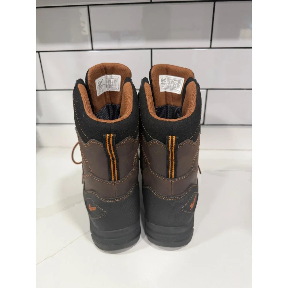 Danner Vicious 8 Brown NMT Mens Work Boots Leather Waterproof 13868 Size 13 D